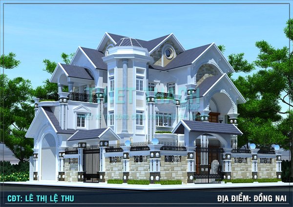 Tổng Hợp Các Thiết Kế Biệt Thự Tiêu Biểu Năm 2013 của THIET THACH Group