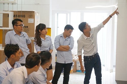 CAT NGHI INTERIOR TẬP HUẤN TẠI CÔNG TRÌNH THỰC TẾ