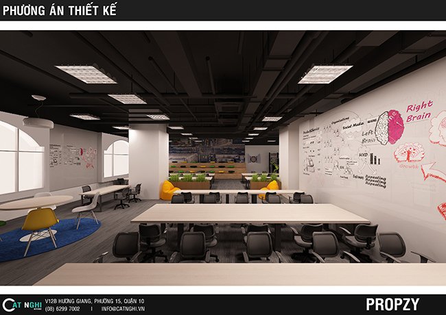 CAT NGHI Interior Khởi Động Dự Án Văn Phòng Propzy