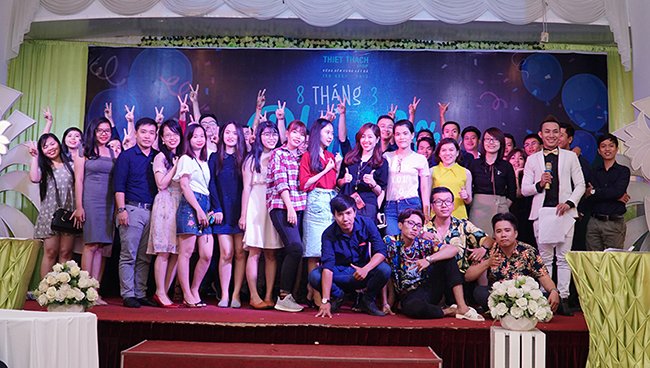 CAT NGHI Interior cùng THIET THACH Group Tôn Vinh Nét Đẹp Công Sở Ngày 8/3