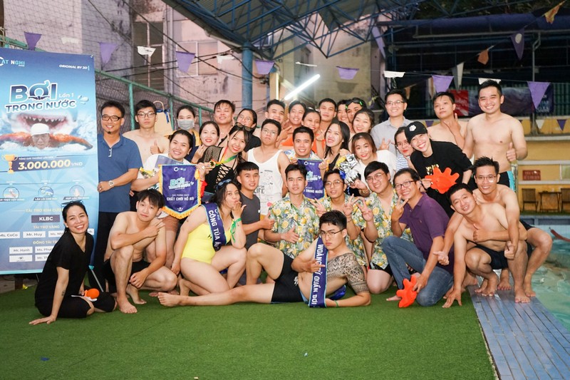 SÔI ĐỘNG CUỘC THI BƠI – SỨC KHỎE & GẮN KẾT