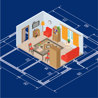 Kích thước vật dụng nội thất