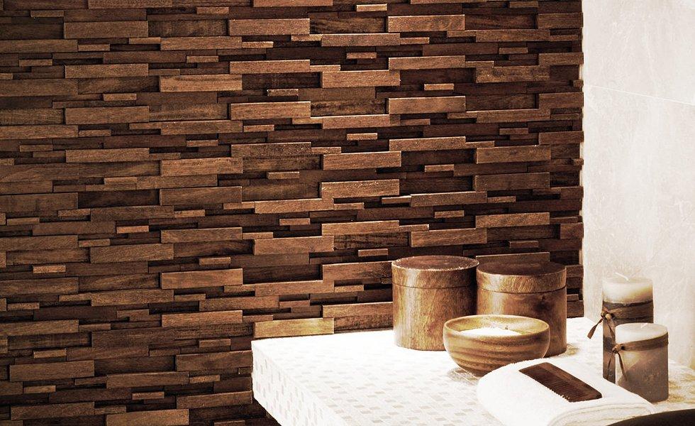XU HƯỚNG NỘI THẤT MỚI - GẠCH MOSAIC GỖ
