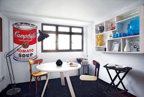 SỬ DỤNG BÀN ĂN TRÒN TRONG TRANG TRÍ NHÀ CỬA