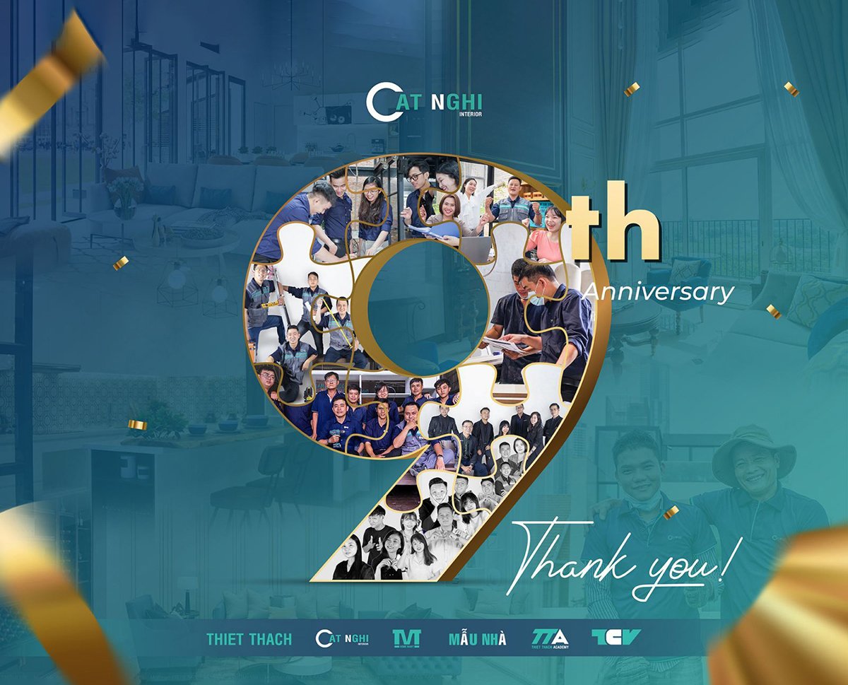 CAT NGHI INTERIOR - 9 NĂM HÌNH THÀNH VÀ PHÁT TRIỂN