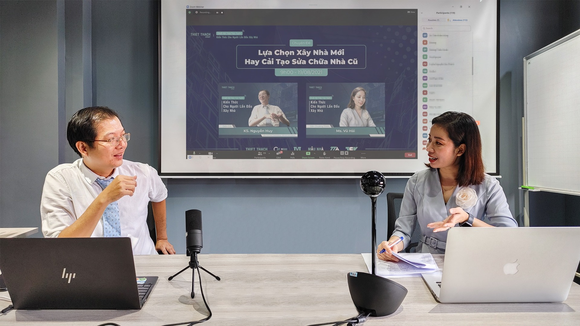 HƠN 300 LƯỢT KHÁCH THAM DỰ HỘI THẢO TRỰC TUYẾN:  KIẾN THỨC CHO NGƯỜI LẦN ĐẦU XÂY NHÀ