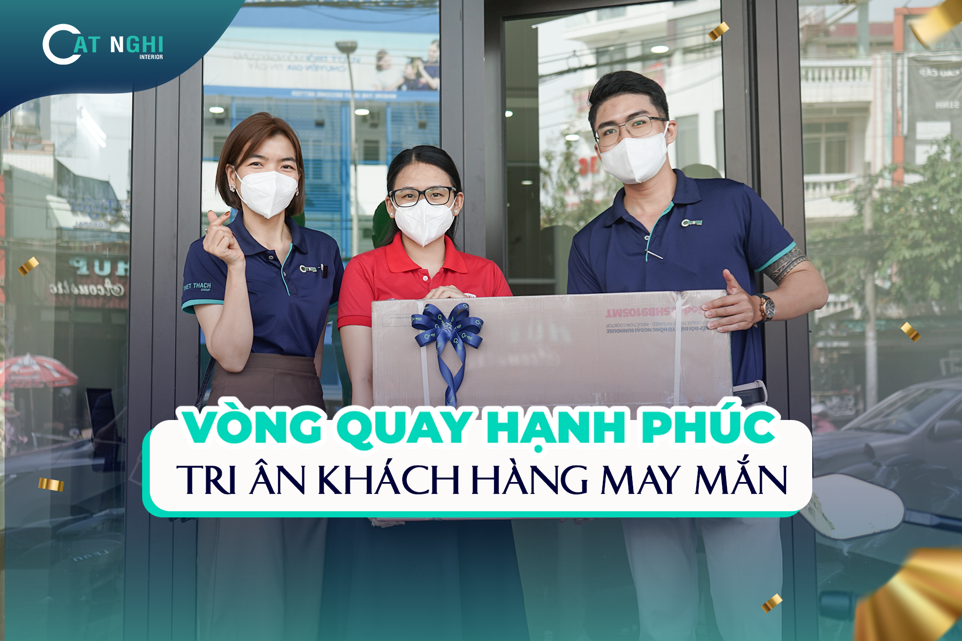 Trực Tiếp Trao Quà Tặng Chương Trình “Vòng Quay Hạnh Phúc – TRI ÂN KHÁCH HÀNG MAY MẮN”