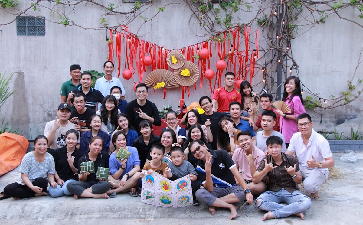 GIỖ TỔ NGÀNH MỘC & TẾT SUM VẦY TẠI XƯỞNG