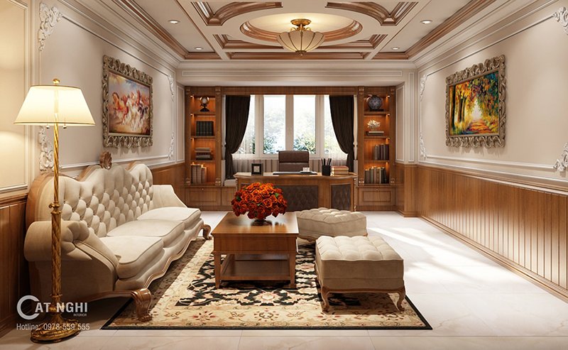 Ứng dụng cải tạo biệt thự theo phong cách bán cổ điển – Dự án biệt thự quận 2