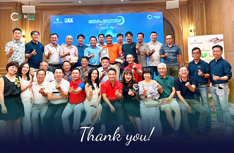 CAT NGHI INTERIOR – ĐĂNG CAI TỔ CHỨC GIẢI GOLF & CONNECT TRANH CÚP CAT NGHI INTERIOR