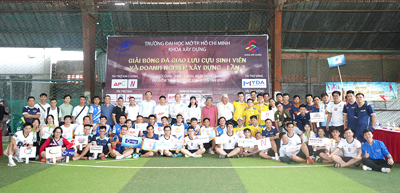 CAT NGHI ĐỒNG HÀNH GIẢI BÓNG ĐÁ GIAO LƯU CỰU SINH VIÊN VÀ DOANH NGHIỆP NGÀNH XÂY DỰNG - LẦN 3
