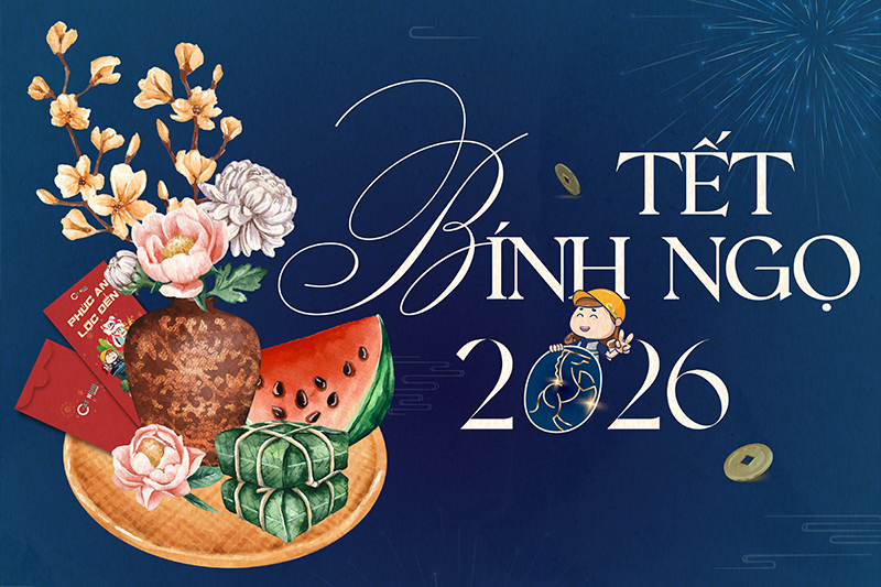 THÔNG BÁO LỊCH NGHỈ TẾT BÍNH NGỌ 2026