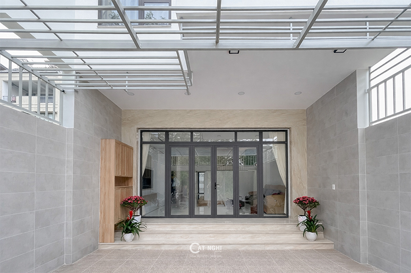 THIẾT KẾ - THI CÔNG NỘI THẤT NHÀ PHỐ 320M2, KDC CONIC BÌNH CHÁNH