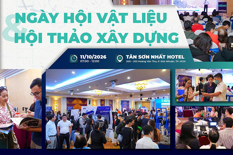NGÀY HỘI VẬT LIỆU & HỘI THẢO XÂY DỰNG 2026