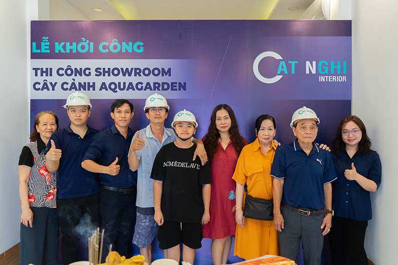 CẢI TẠO SHOWROOM AQUAGARDEN KẾT HỢP Ở 250M2, P.HẠNH THÔNG