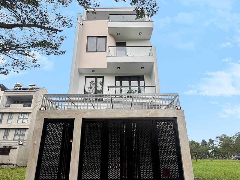 THIẾT KẾ - THI CÔNG NỘI THẤT NHÀ PHỐ 320M2, KDC CONIC BÌNH CHÁNH